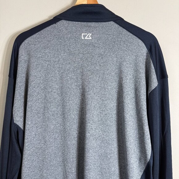 Cutter & Buck Villanova Wildcats CB Drytec Replay Half Zip Pullover Men XXL NWOT - Picture 11 of 15